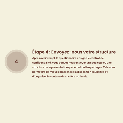 remplir le questionnaire - comment marche les présentations Prez To Market