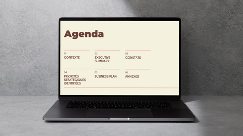 Page d'accueil - Prez To Market - Présentation PowerPoint sur mesure